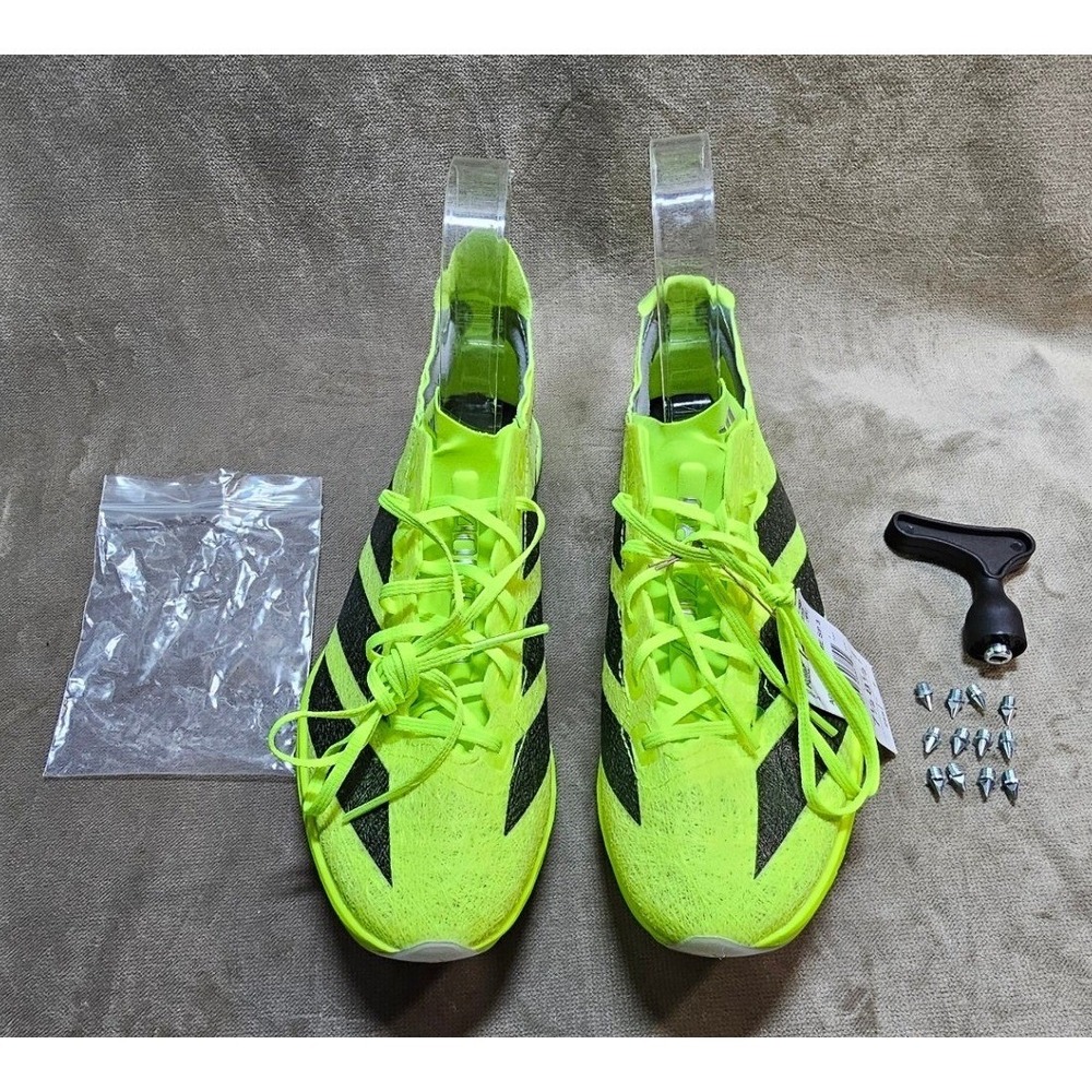 Adidas Adizero Prime SP3 Strung Track Spikes Lucid Lemon IH5800 Men Size 7.5 NWT